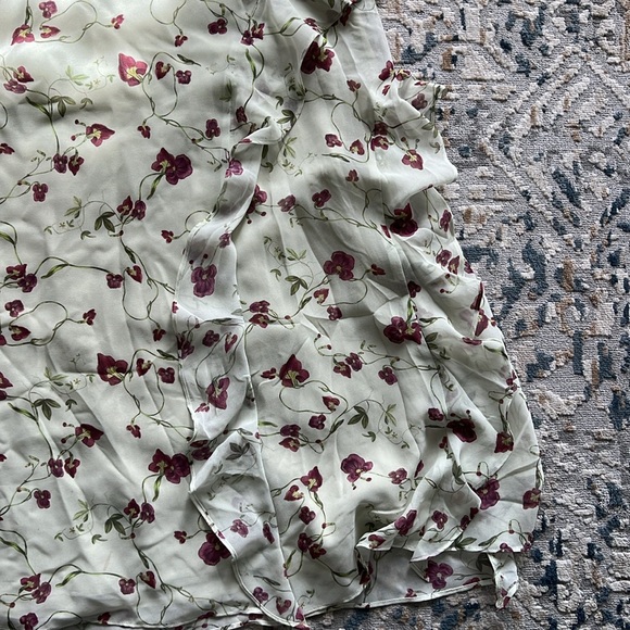 RW&CO Sleeveless Midi Cocktail Dress with Ruffles - Picture 13 of 14